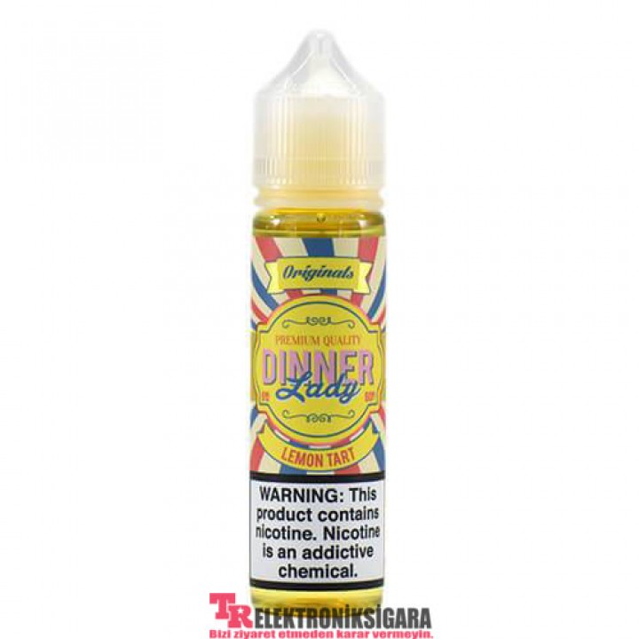 Dinner Lady Lemon Tart 60ML Premium Liquid