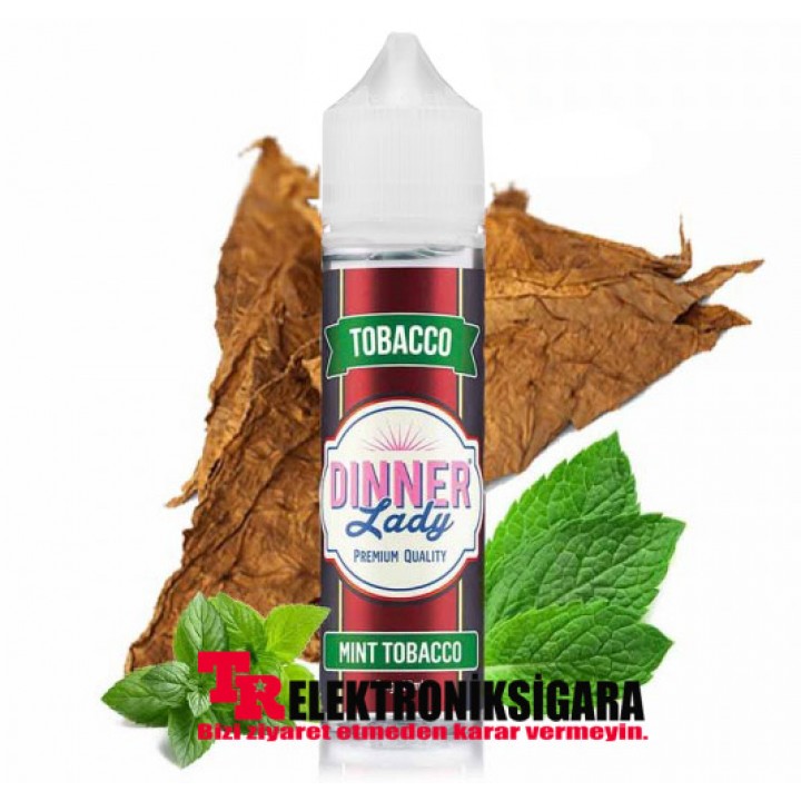 Dinner Lady Mint Tobacco Premium E-Liquid 60ml