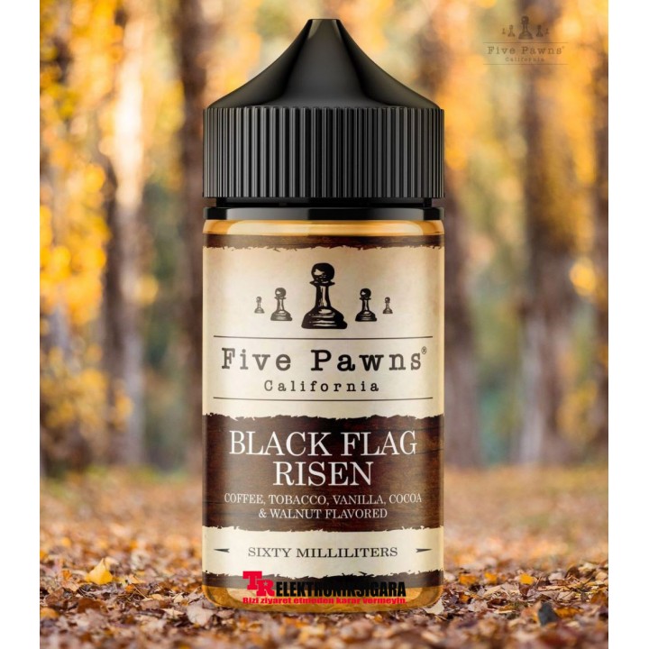 Five Pawns Black Flag Risen 60ml Premium Liquid