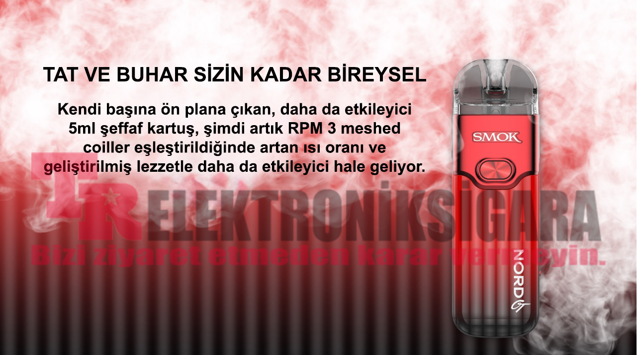Smok Nord 5 80W Pod Mod Elektronik Sigara