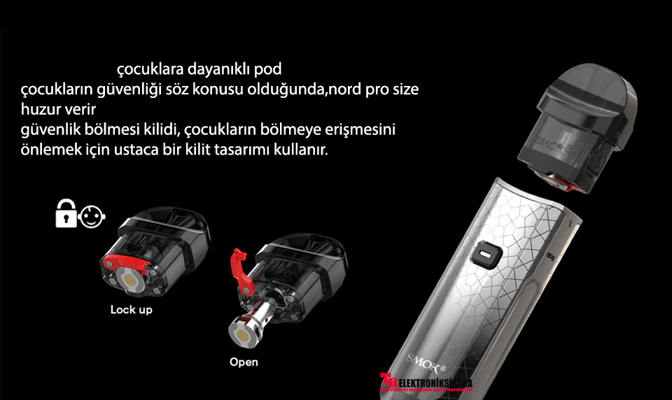 Smok Nord Pro Pod Mod Elektronik Sigara 3.3ml