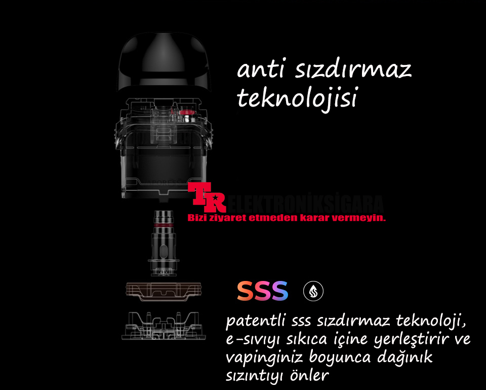 Vaporesso LUXE QS 1000mAh Pod Mod E-Cigarette