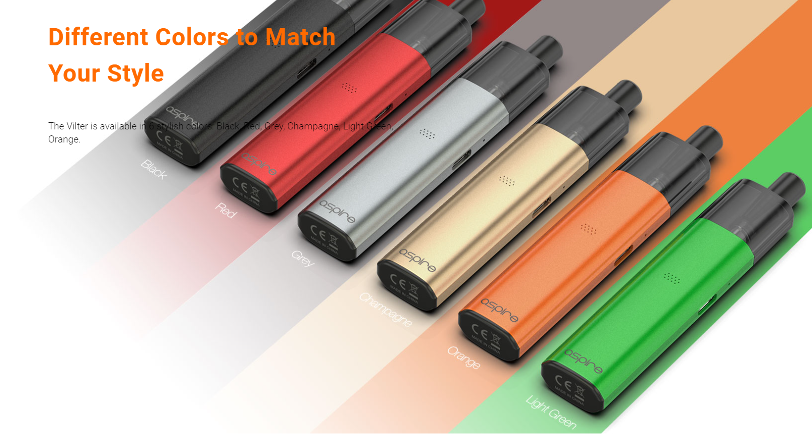 Aspire Vilter Kit Pod Mod Elektronik Sigara