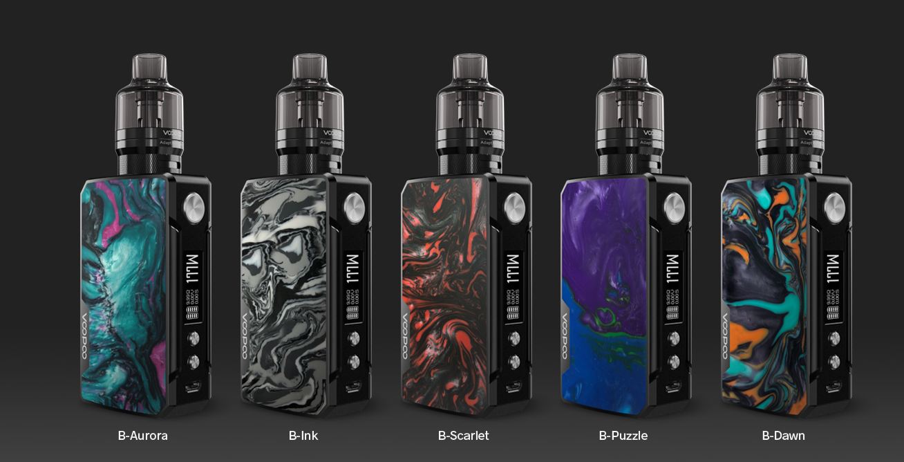 Voopoo Drag 2 Refresh Edition 177W Kit Pod Mod Elektronik Sigara	
