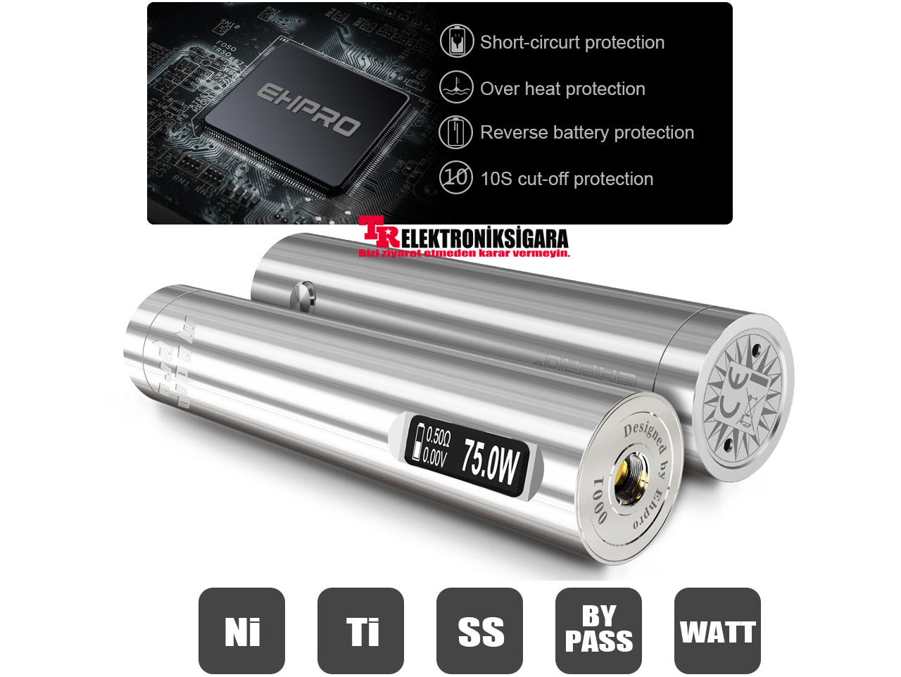 Ehpro Mod 101 Pro 75W TC MOD