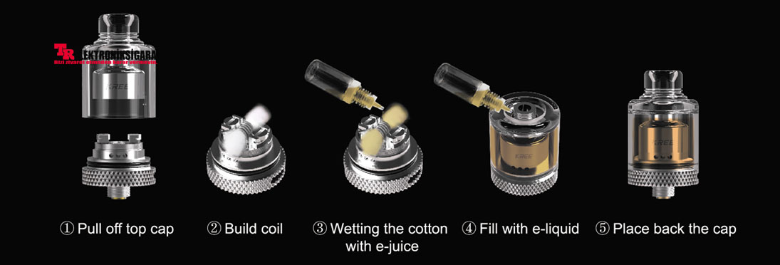 Gas Mods Kree MTL / DL RTA Atomizer