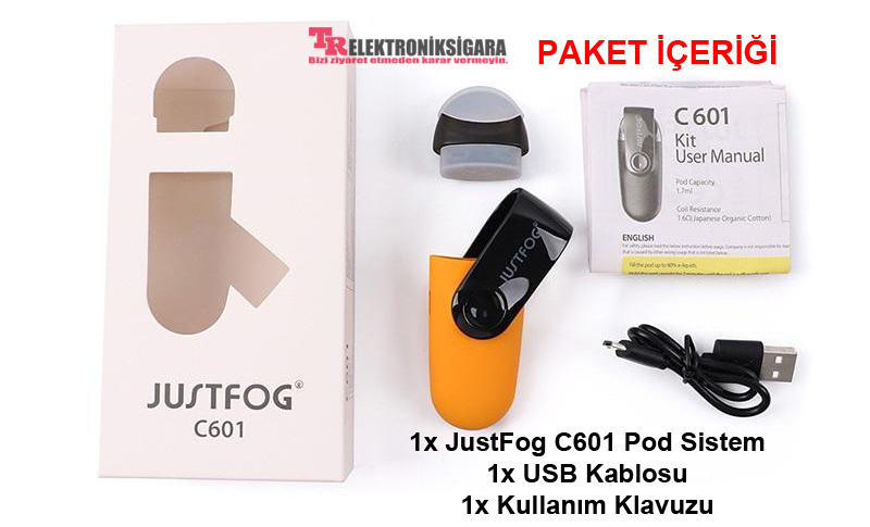Justfog C601 Pod Electronic Cigarette Review