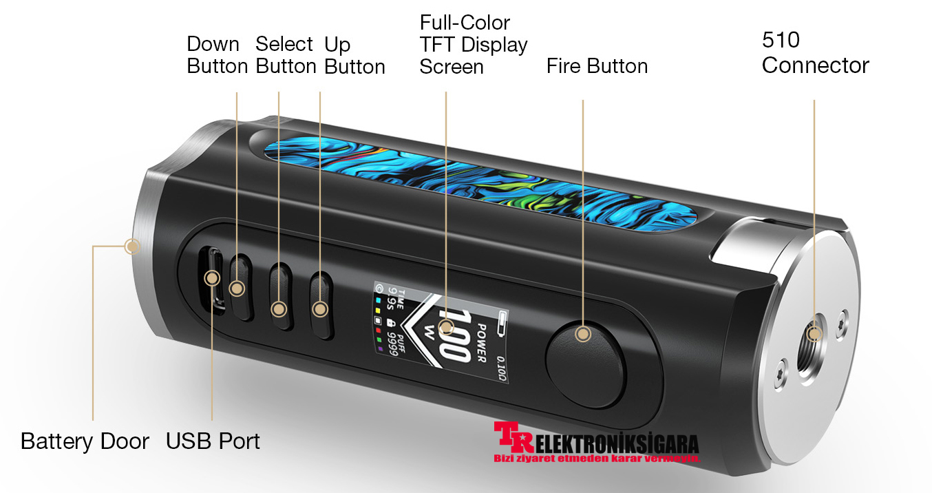 Lost Vape Grus 100W TC Box Mod