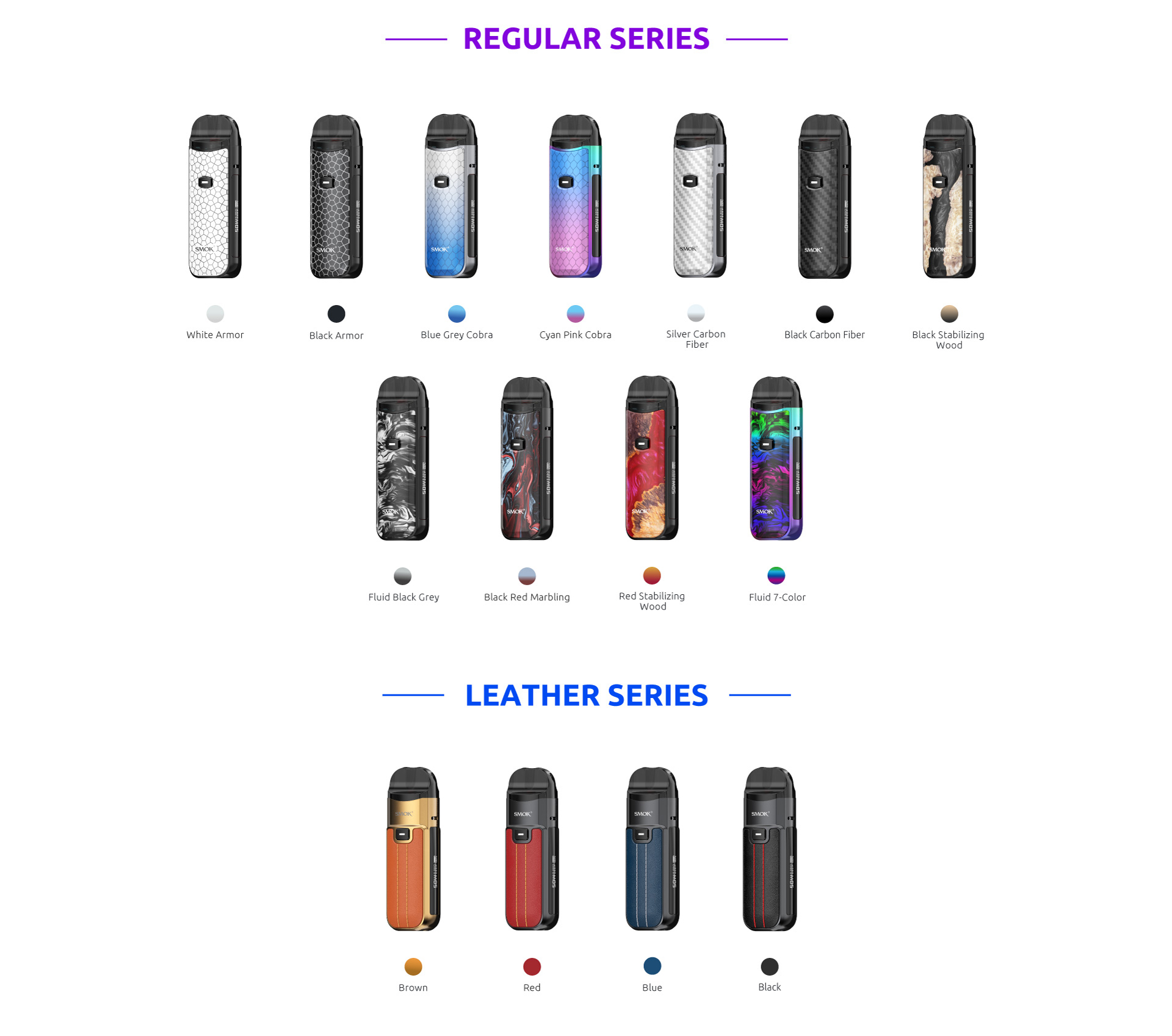 Smok Nord 50W Pod Mod Electronic Cigarette
