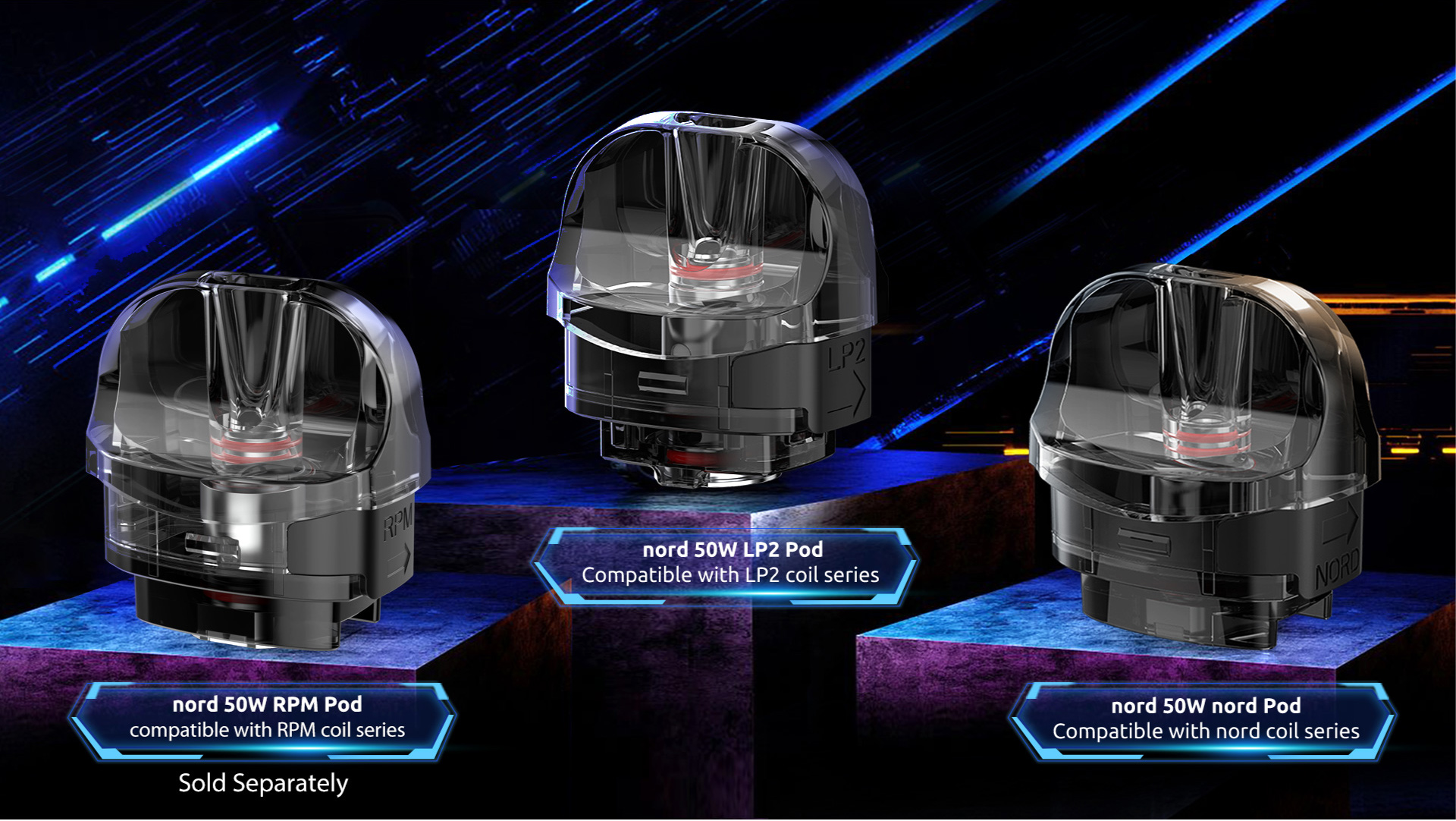 Smok Nord 50W Pod Mod Electronic Cigarette