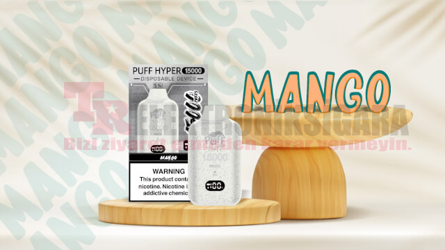 Pufftech Hyper 15,000 Puff Bar 5% Nicotine – Mango
