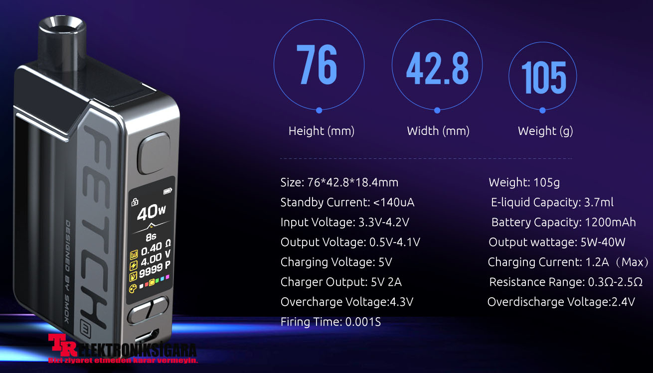 Smok Fetch Mini 40w Pod Kit