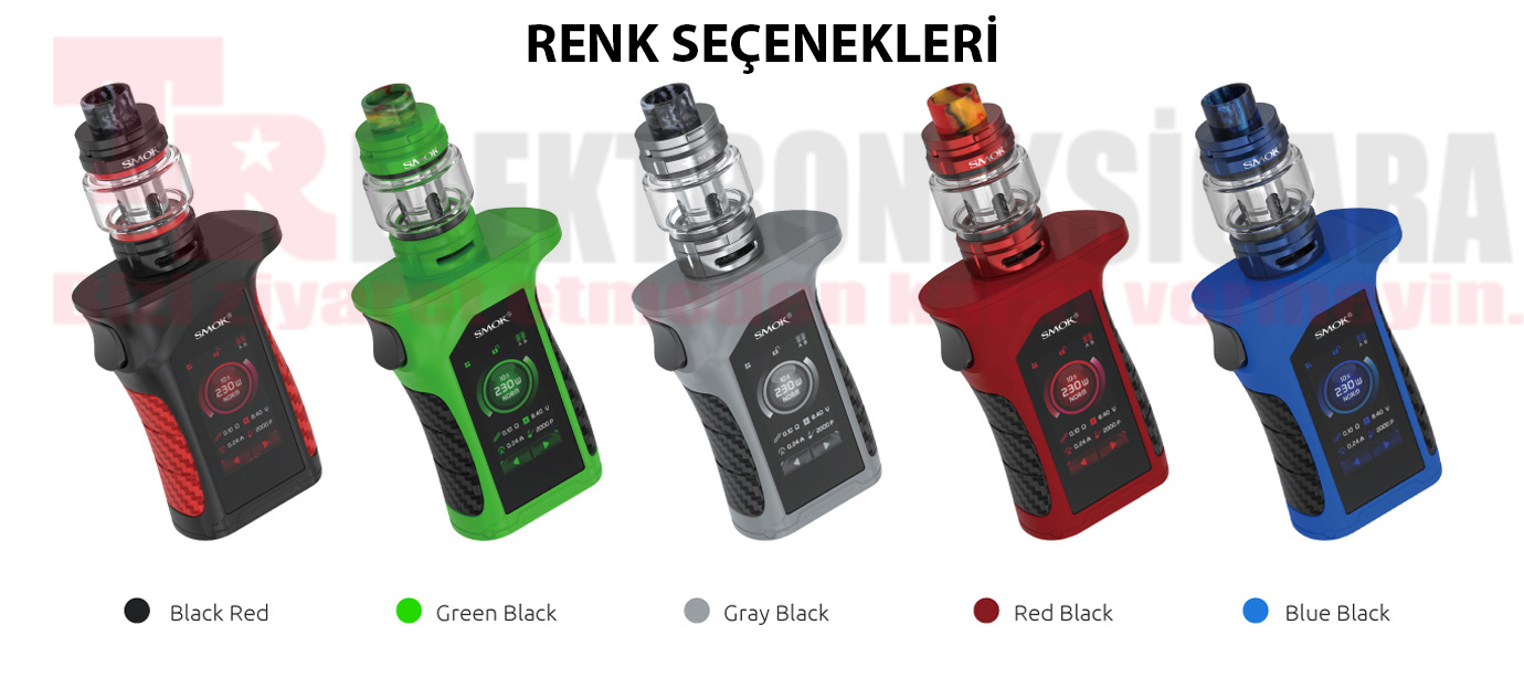 Smok MAG P3 230W Tfv16 Starter Kit Elektronik Sigara