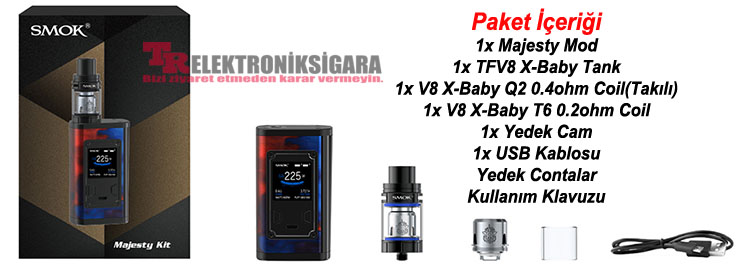 Smok Majesty Kit X-Baby Tank 225W