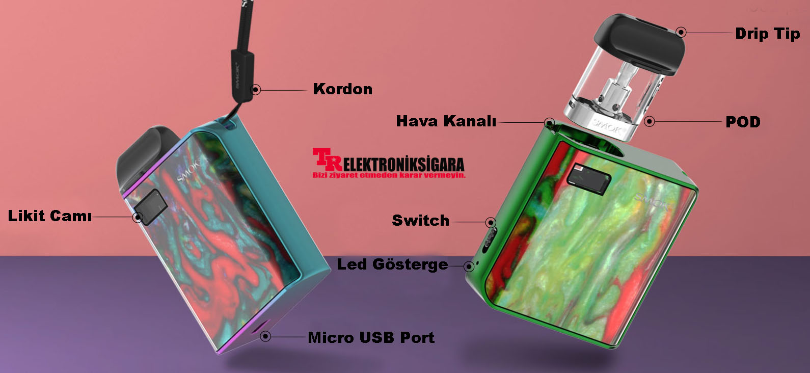 Smok Mico Pod Mod Elektronik Sigara