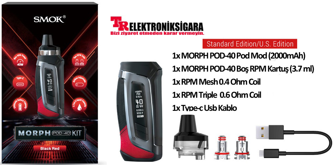 SMOK MORPH POD-40 40W Starter Kit