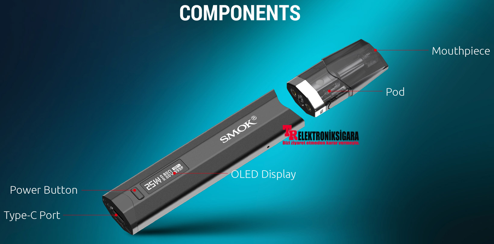 Smok Nfix Pod Mod Elektronik Sigara