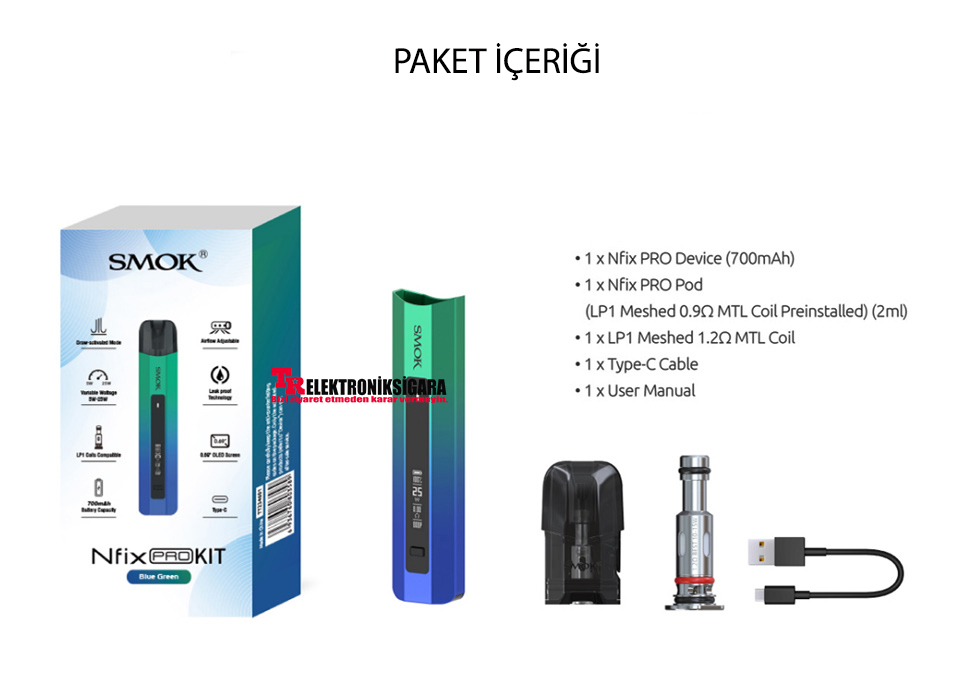 Smok Nfix Pro Pod Mod Electronic Cigarette