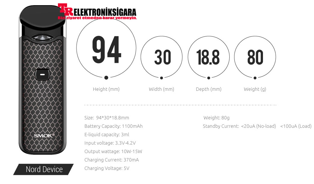 Smok Nord Pod Mod Electronic Cigarette
