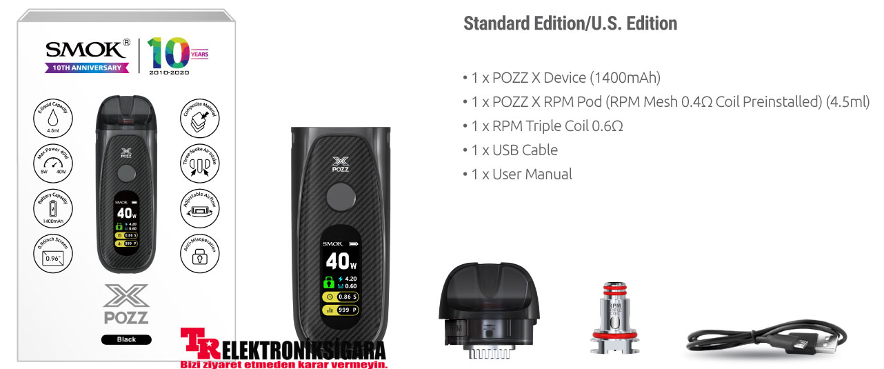 Smok POZZ X Pod Mod Electronic Cigarette