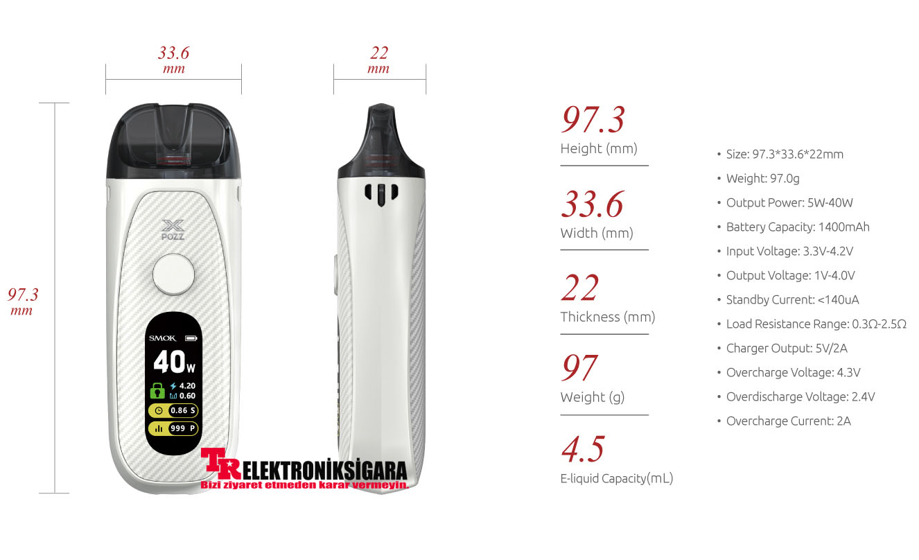 Smok POZZ X Pod Mod Electronic Cigarette