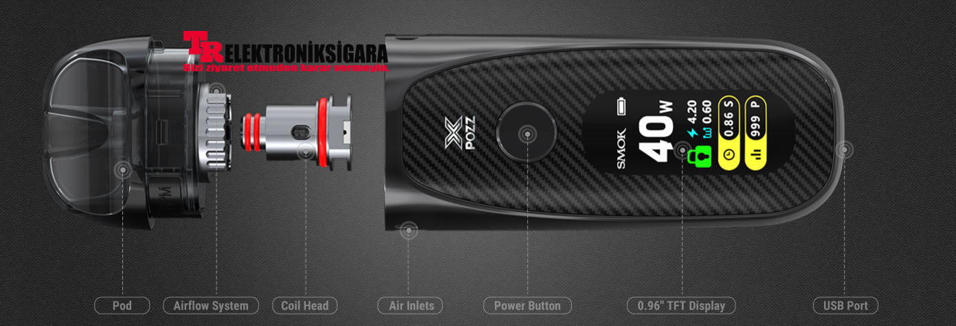 Smok POZZ X Pod Mod Electronic Cigarette