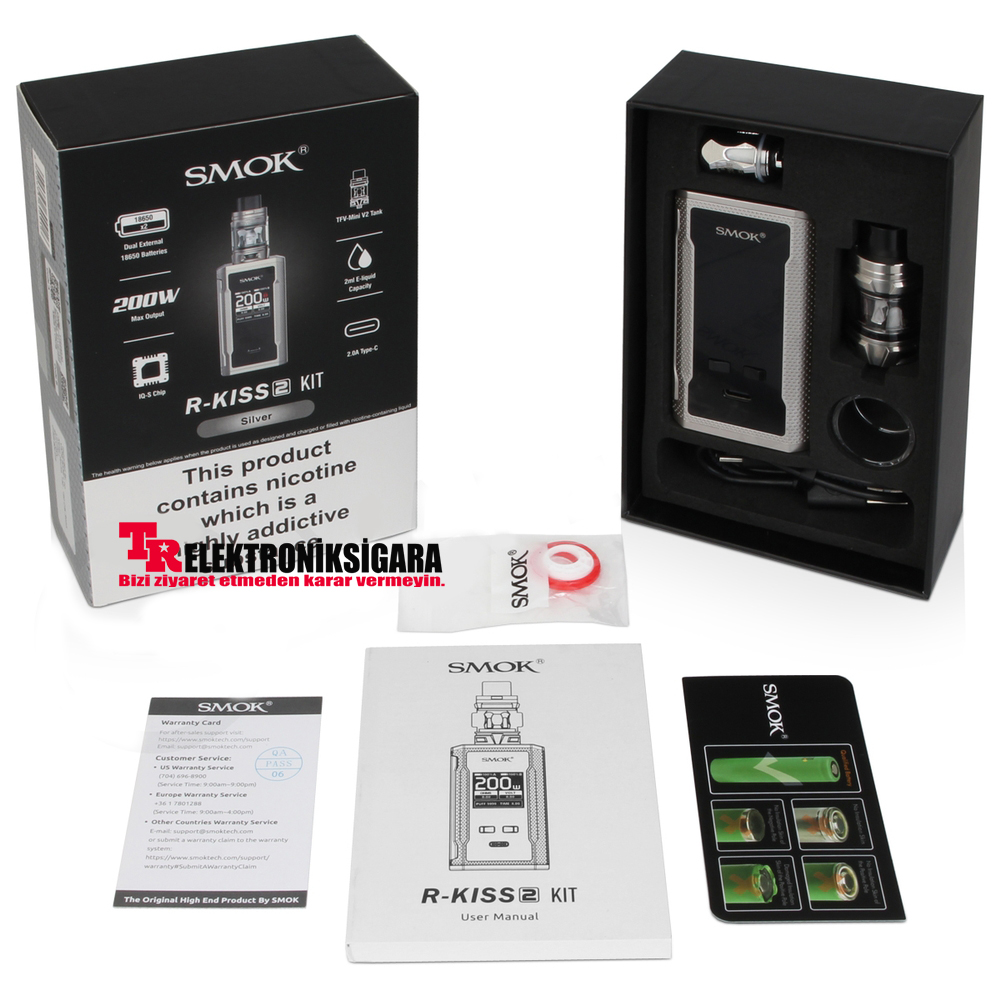 Smok R-Kiss 2 200W Kit TFV18 Mini Tank