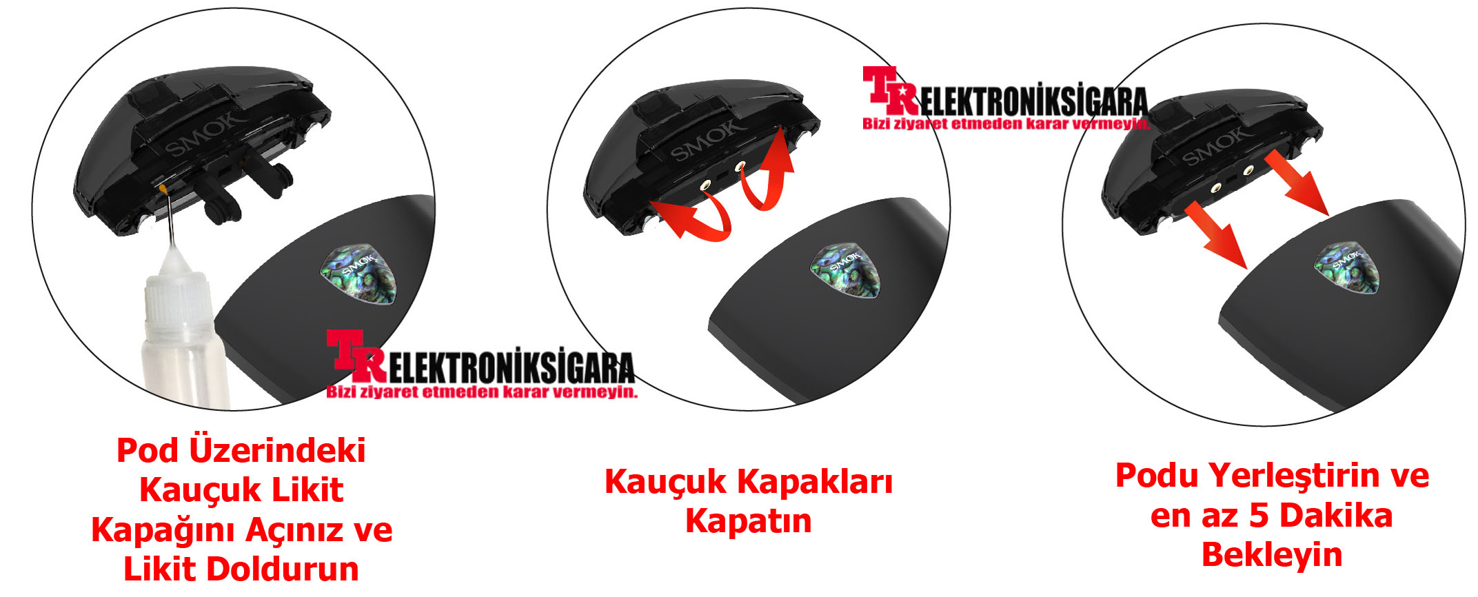 Smok Rolo Badge Pod Mod Electronic Cigarette