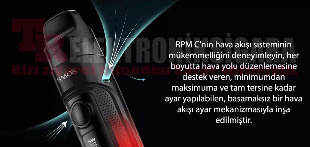 SMOK RPM C Pod Kit 50W Electronic Cigarette 1650mAh