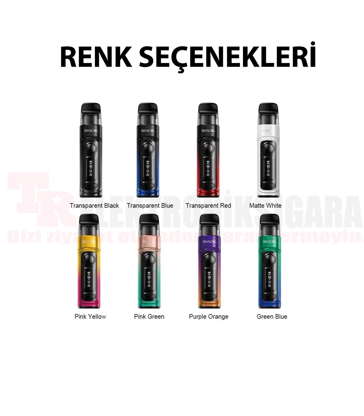 SMOK RPM C Pod Kit 50W Electronic Cigarette 1650mAh