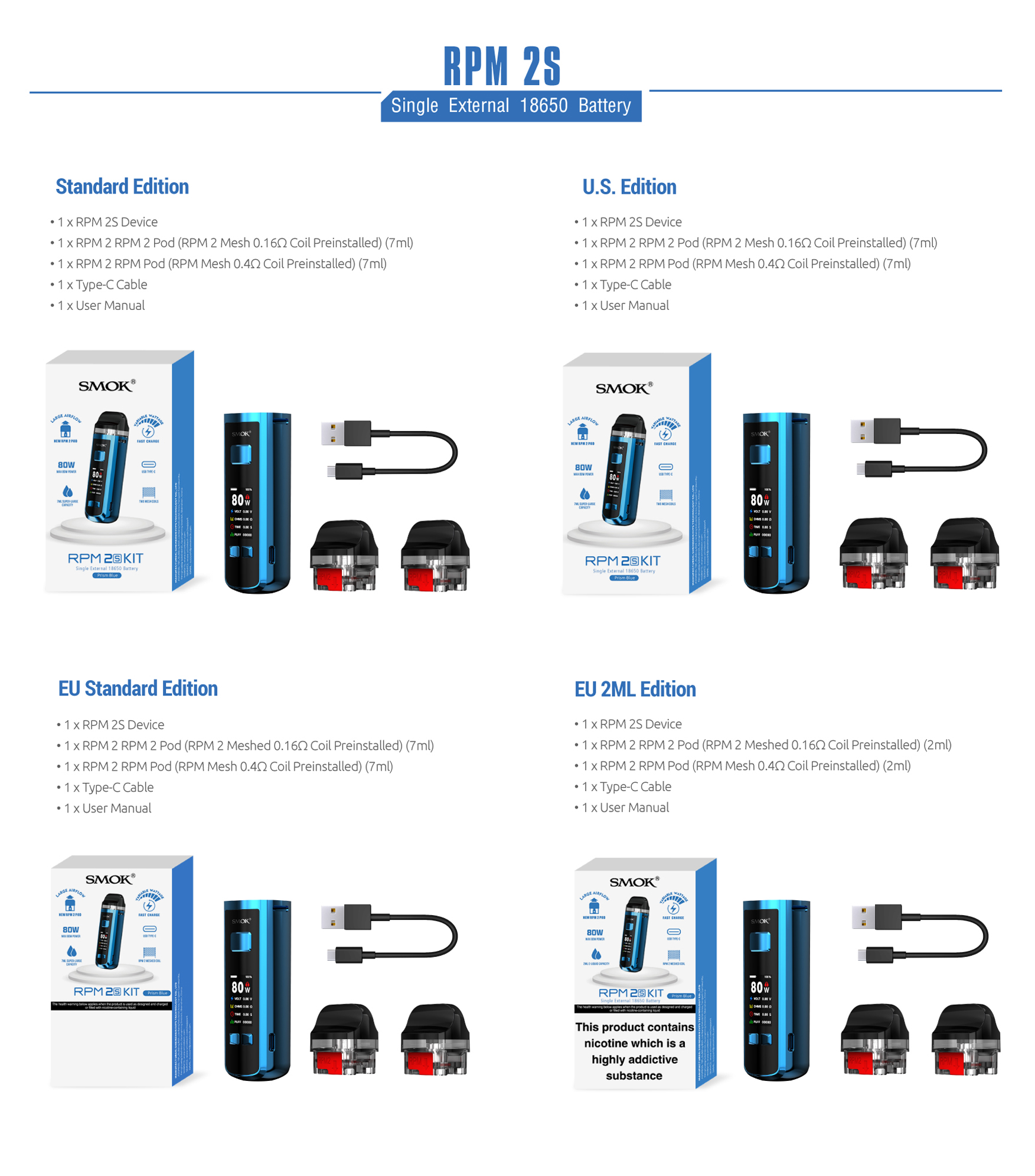 SMOK RPM 2 & RPM 2S - 80W Pod Mod Review