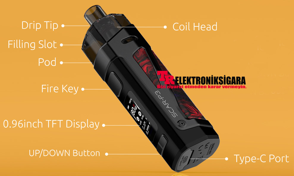 Smok SCAR-P3 Pod Mod Elektronik Sigara