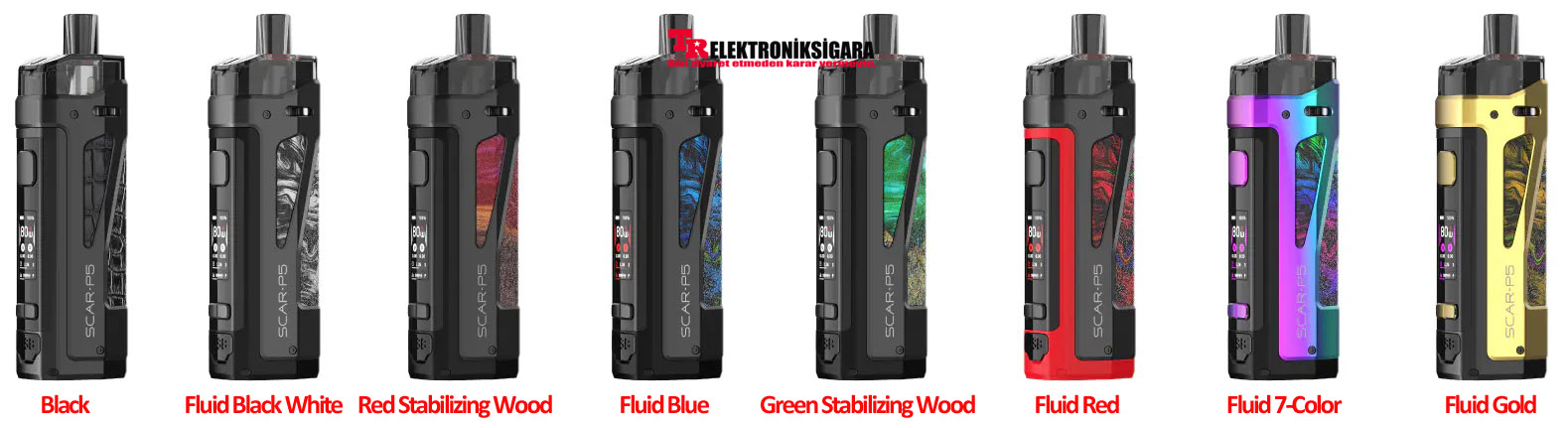 SMOK SCAR-P5 80W Pod System Starter Kit