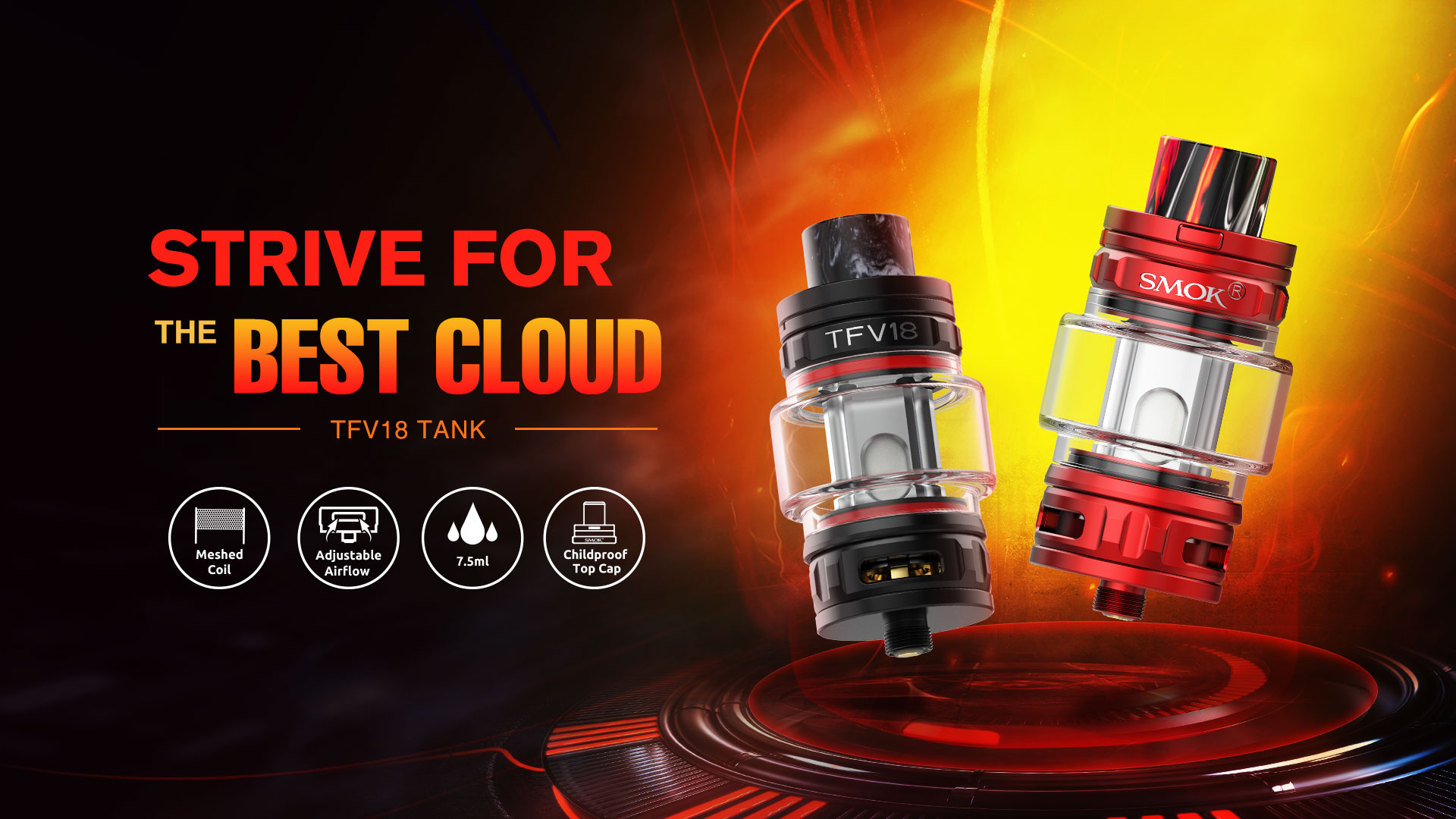 Smok TFV18 Atomizer Review
