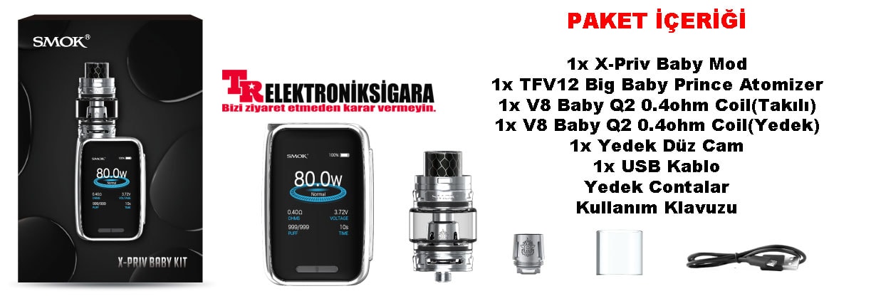 Smok X-Priv Baby TFV12 Big Baby Prince Tank