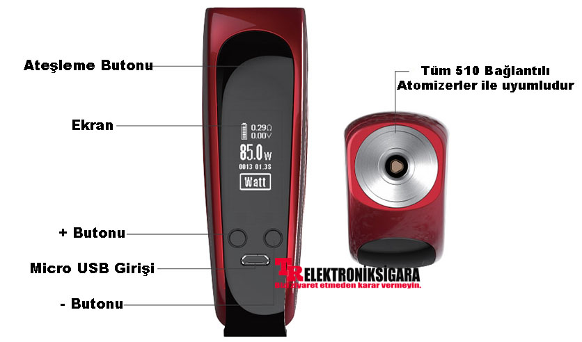 Think Vape Sailboat 85W TC Box Mod