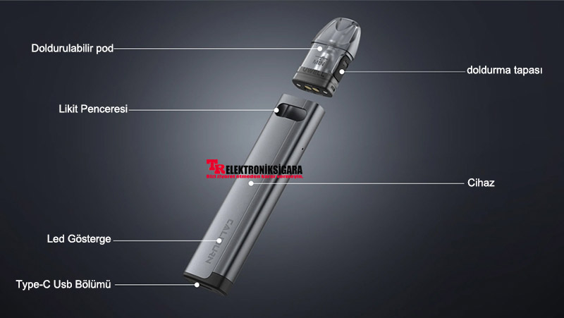 Uwell Caliburn A2S Pod Mod Electronic Cigarette