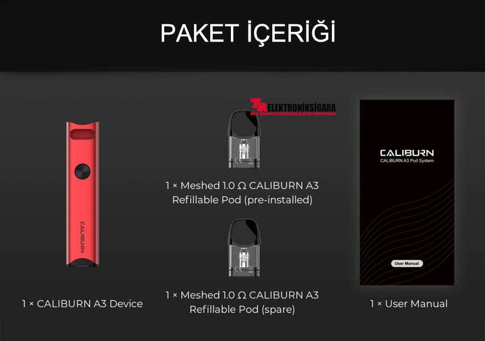 Uwell Caliburn A3 Pod Mod E-Cigarette