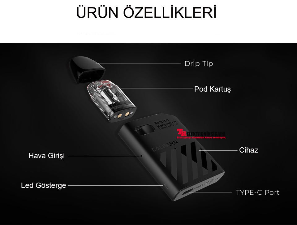 Uwell Caliburn AK2 Pod Mod E-Cigarette