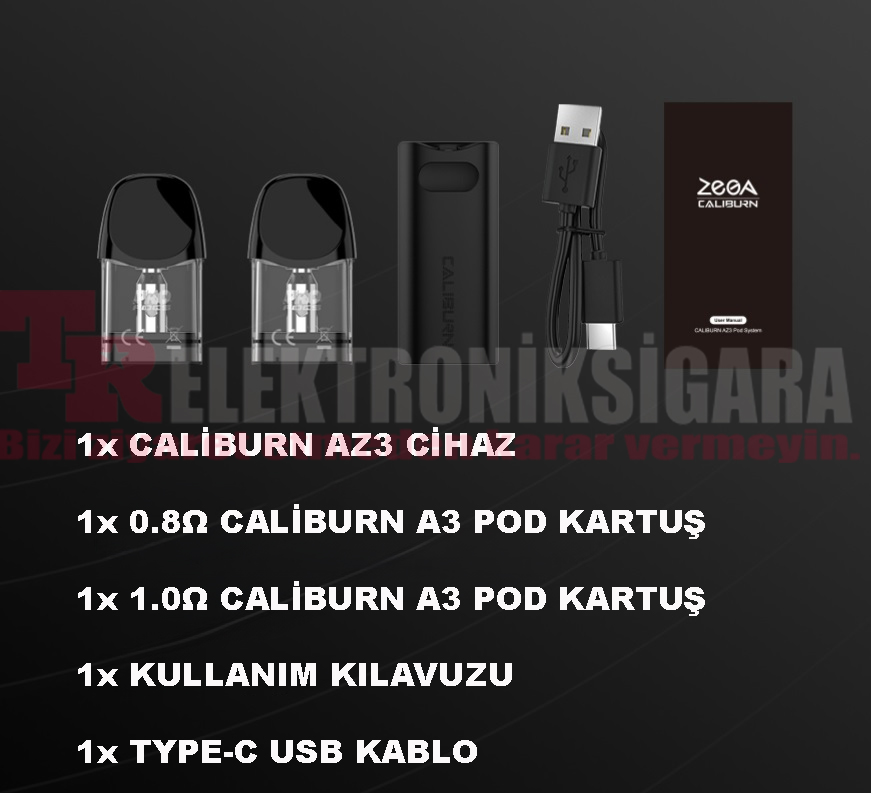 Uwell Caliburn AZ3 Pod Mod 17W E-Cigarette