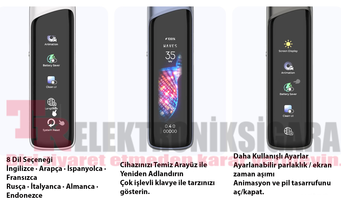 Uwell Caliburn G4 Pro Pod Mod Elektronik Sigara