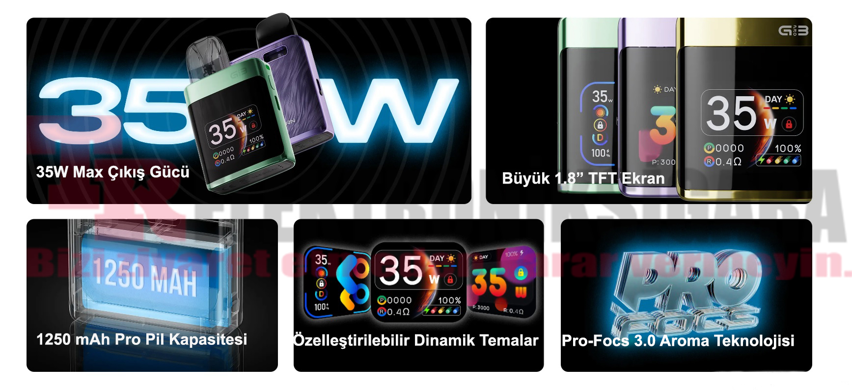 Uwell Caliburn G3 Pro KoKo Pod Mod E-Cigarette