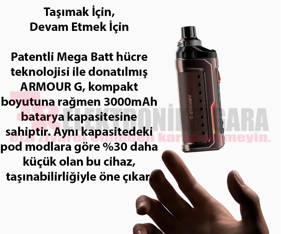 Vaporesso Armour G Pod Mod Kit Electronic Cigarette 3000mAh