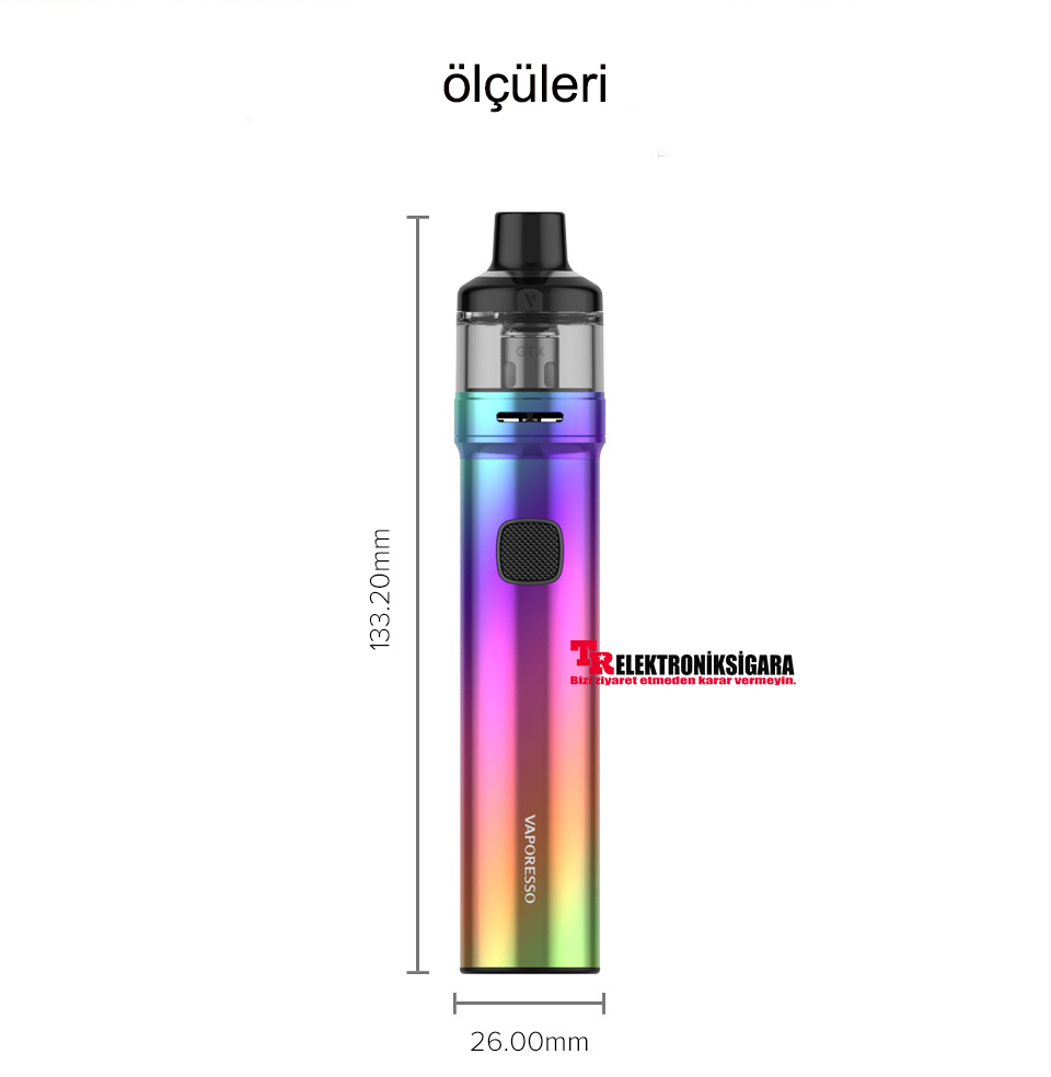 Vaporesso GTX GO 80 Pod Mod Elektronik Sigara