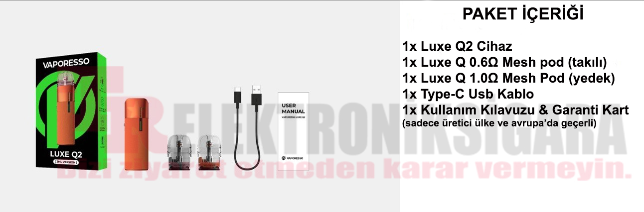 Vaporesso LUXE Q2 Pod Mod Electronic Cigarette