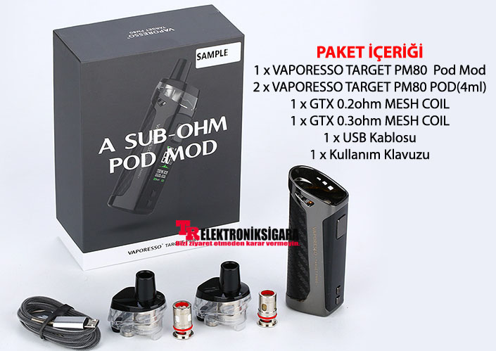 Vaporesso TARGET PM80 Sub Ohm 80W Pod Mod Review