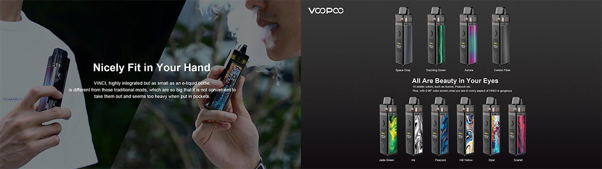 Voopoo VINCI  40W Pod Mod Elektronik Sigara