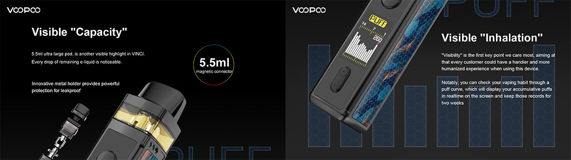 Voopoo VINCI  40W Pod Mod Elektronik Sigara