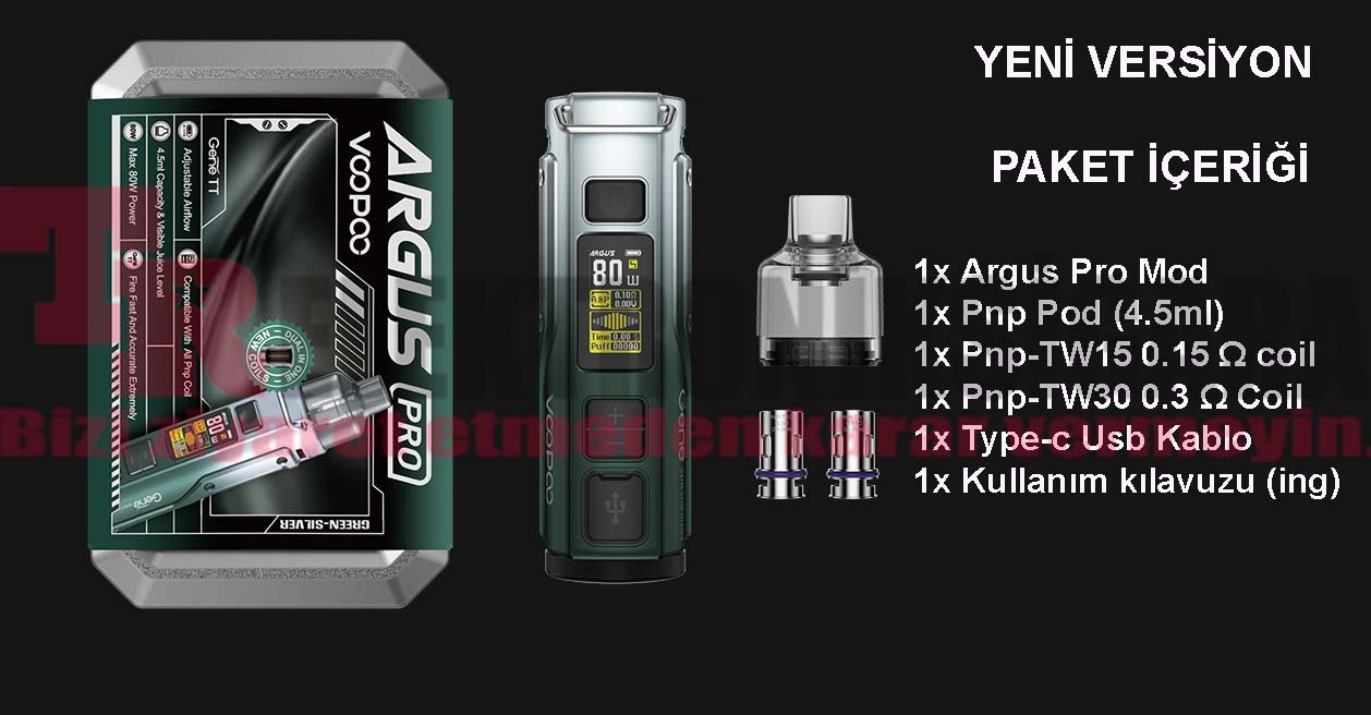 Voopoo Argus Pro 80W Pod Kit 3000mAh Electronic Cigarette