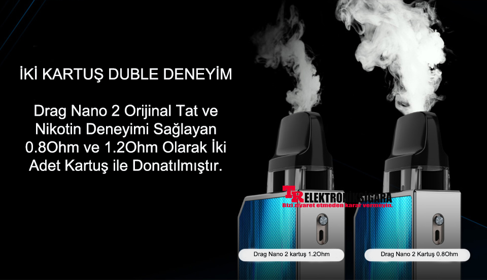 Voopoo Drag Nano 2 Pod Mod 800mAh Elektronik Sigara